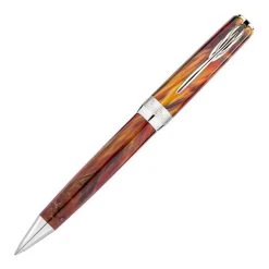 Hot Sale 🎁 Pineider La Grande Bellezza Gemstone Ballpoint Pen, Rodolite Red 🥰