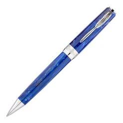 Brand new 👍 Pineider La Grande Bellezza Gemstone Ballpoint Pen, Lapis Blue 👍