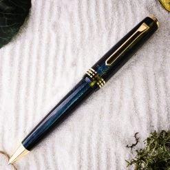 Hot Sale ❤️ Tibaldi N60 Retro Zest Ballpoint Pen, Gold Trim ✔️