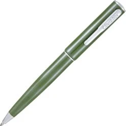 Hot Sale ⭐ Conklin Coronet Ballpoint Pen, Olive Green & Chrome 🛒