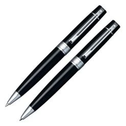 Flash Sale ❤️ Sheaffer 300 Ballpoint Pen & .7mm Pencil Set - Black Lacquer 🤩