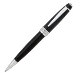 Flash Sale 👍 Cross Bailey Ballpoint Pen, Black Lacquer & Chrome ⌛
