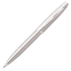 Best Pirce 😀 Sheaffer 100 Ballpoint Pen, Brushed Chrome 🤩