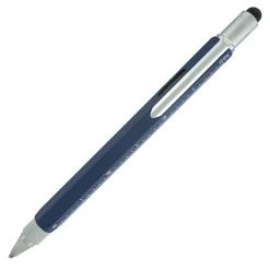 Flash Sale ✔️ Monteverde 9 In 1 One Touch Tool Ballpoint Pen & Stylus, Dark Blue ❤️