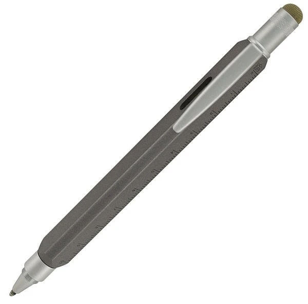 Promo โญ Monteverde Tool 60 Ballpoint Pen & Stylus, Platinum Grey โ๏ธ