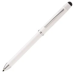 Coupon 🥰 Cross Tech3 Multi-Function Ballpoint Pen & Stylus, White & Chrome 🛒