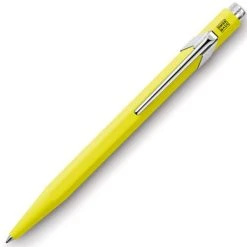 Brand new 💯 Caran D'Ache 849 Ballpoint Pen Flourescent Yellow , #849.470 😀