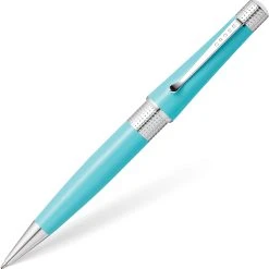 Discount ⭐ Cross Beverly Ballpoint Pen, Aquatic Sea & Chrome 😍