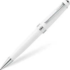 Budget 🧨 Cross Bailey Light Ballpoint Pen, Polished White Resin 🎁