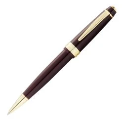 Buy 🛒 Cross Bailey Light Ballpoint Pen, Polished Burgundy & Gold ⌛