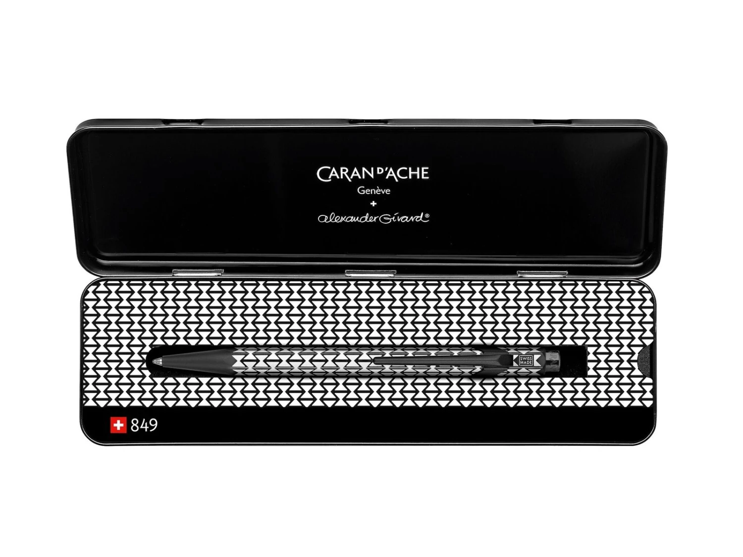 Best Pirce π Caran D'Ache 849 Ballpoint Pen Alexander Girard Black, #849.124 β - Image 2