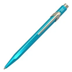 Best reviews of 😍 Caran D'Ache 849 Metal-X Ballpoint Pen Turquoise #849.171 🔥
