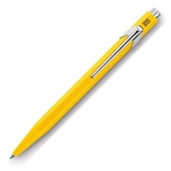 Best deal 😀 Caran D'Ache 849 Ballpoint Pen Metal Yellow #849.010 ⌛