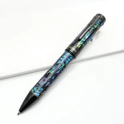 Deals 😉 Conklin Endura Abalone Shell Limited Edition Ballpoint Pen, Gunmetal 🌟