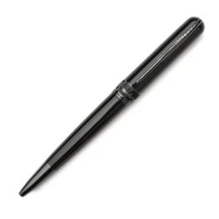 Outlet 🧨 Pineider Avatar Ballpoint Pen, Gloss Black W/ Black Trim 🌟