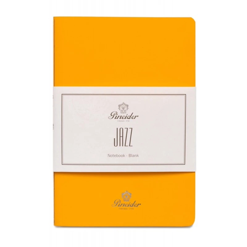 Best deal ๐งจ Pineider Notes Jazz Notebook, 80 Pages, 80 Gr Blank White Paper, Yellow ๐