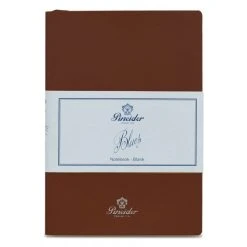Deals ๐คฉ Pineider Blues Notebook, A5, 192 Blank Pages, 55gr Paper, Clay Brown ๐ฅฐ