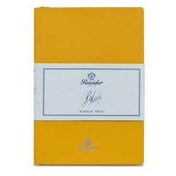 Brand new 🌟 Pineider Blues Notebook, A5, 192 Blank Pages, 55gr Paper, Yellow 😀
