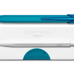 Coupon 🌟 Caran D'Ache 849 Claim Your Style, Series 3, Ballpoint Pen, Ice Blue 🥰