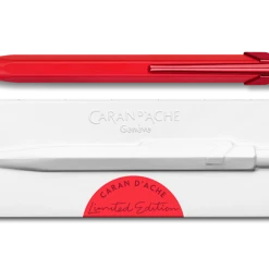 Brand new 🌟 Caran D'Ache 849 Claim Your Style, Series 3, Ballpoint Pen, Scarlet Red 🔔