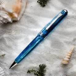 Budget ✔️ Tibaldi N60 Limited Edition Ballpoint Pen, Bora Bora, Rose Gold Trim 👏