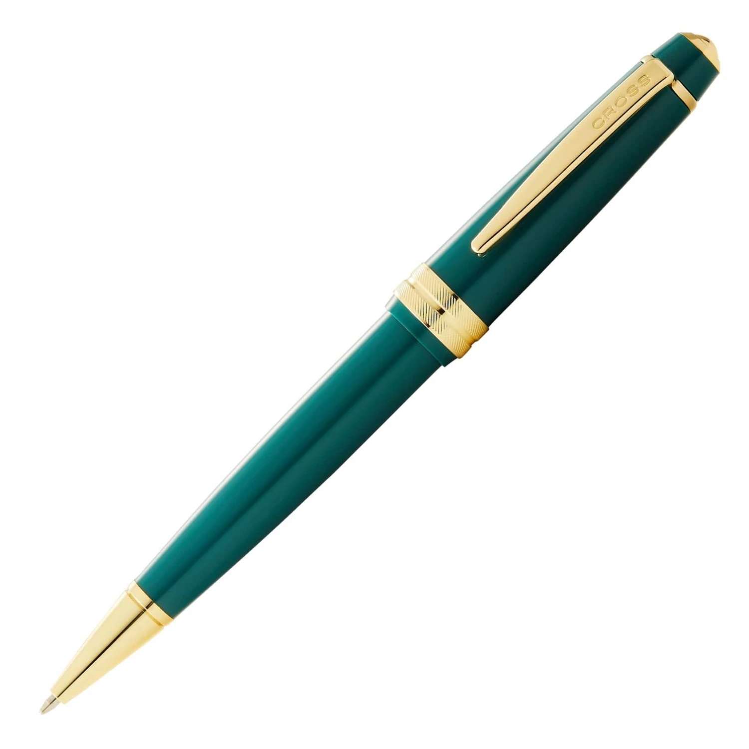 Best Sale ๐ Cross Bailey Light Ballpoint Pen, Polished Dark Green & Gold ๐ฏ