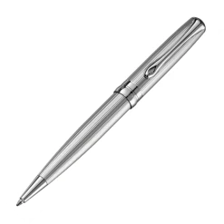 Promo 🎁 Diplomat Excellence A2 Guilloche Chrome Ballpoint Pen ✨