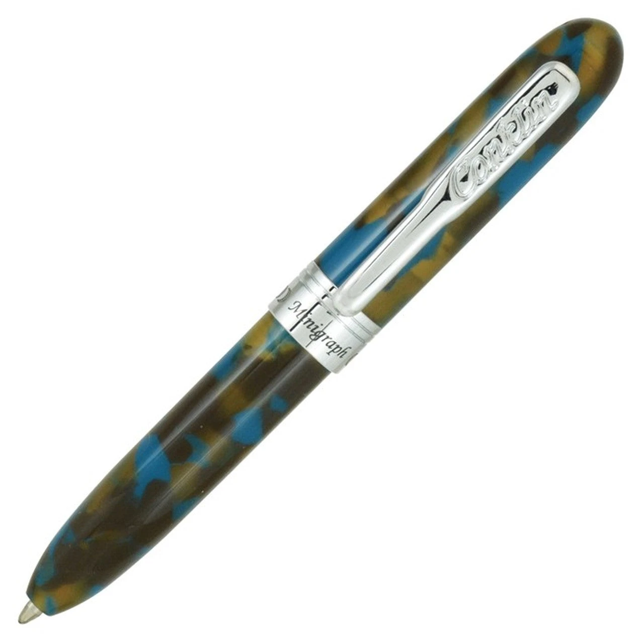 Promo โค๏ธ Conklin Minigraph Ballpoint Pen, Blue Baltic ๐