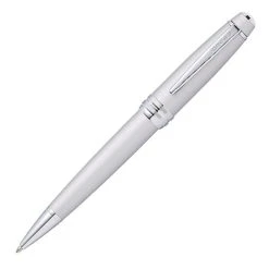 Cheap 🧨 Cross Bailey Ballpoint Pen, Satin Chrome W/ Polished Chrome Accents 👍