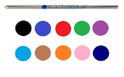 Best Pirce โญ Monteverde D1 Mini Ballpoint Pen Refill, D13, Medium ๐
