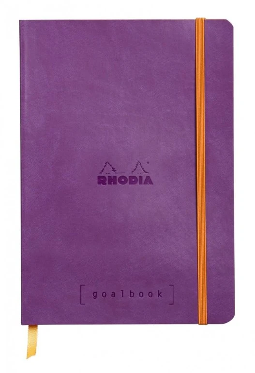 Cheap ๐ Rhodia Goalbook Journal, Dot Grid Paper, A5 Size, Purple ๐งจ