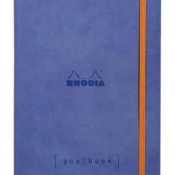 Best Sale 🔔 Rhodia Goalbook Journal, Dot Grid Paper, A5 Size, Sapphire 🎉