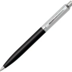 Flash Sale ๐ฅฐ Sheaffer Sentinel Signature Ballpoint Pen, Black & Engraved Chrome ๐